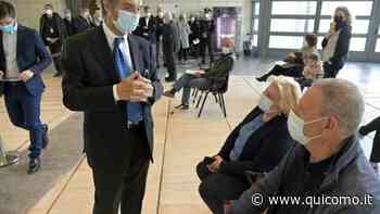 Fontana a Lariofiere e Villa Erba: "I due hub vaccinali funzionano molto bene" - QuiComo