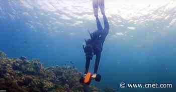 Swim away with this underwater scooter for just $284     - CNET