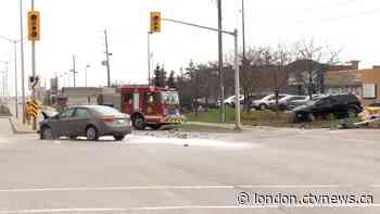 Two sent to hospital after south London crash - CTV News London