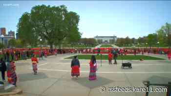 Red dresses offer poignant reminder of violence against Native American women
