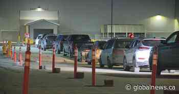 COVID-19: Regina vaccine drive-thru at Evraz Place temporarily closes Friday