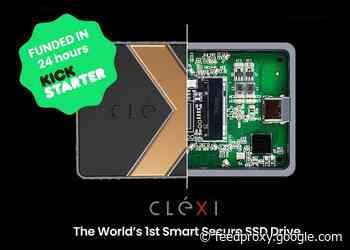 Clexi smart and secure external SSD drive