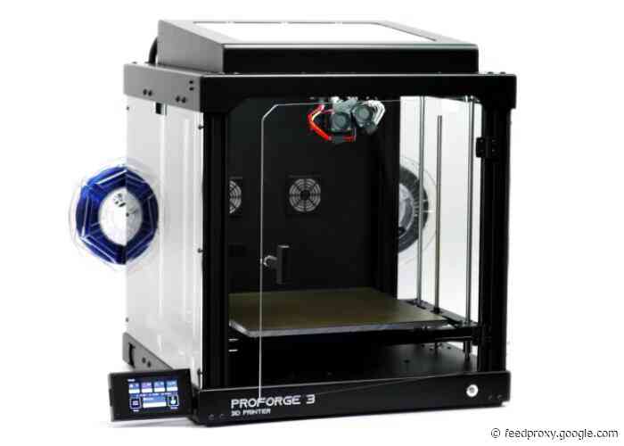 PROFORGE 3 open source 3D printer launches via Kickstarter