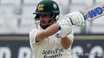 County Championship: Steven Mullaney century keeps Nottinghamshire on top of Essex