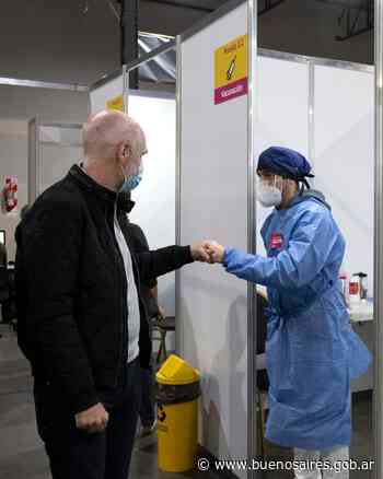 Horacio Rodríguez Larreta recorrió el vacunatorio de La Rural - buenosaires.gob.ar