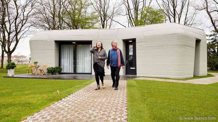 This week the first tenants moved into a 3D-printed home