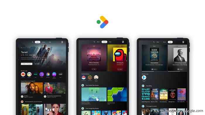 Google Android tablets get new Entertainment Space