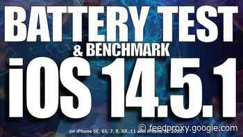 iOS 14.5.1 battery life test (Video)
