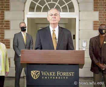 Wake Forest University addresses its antebellum history | Wake Forest - Wake Forest News