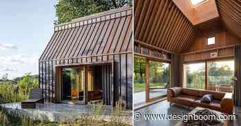 SLETH inserts copper-clad getaway cabin into danish forest - Designboom