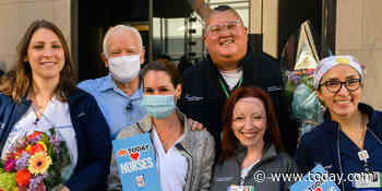 Former COVID-19 patients surprise their front-line heroes on National Nurses Day
