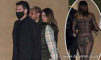 Scott Disick, 37, keeps things casual as he enjoys a date night with girlfriend Amelia Hamlin, 19 - Daily Mail