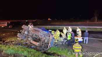 Traffic Alert: Part of I-90 closed after tanker truck crash