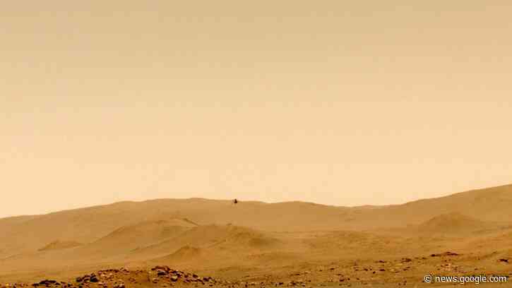 NASA's Mars helicopter Ingenuity lands at new airfield after 5th flight - Space.com