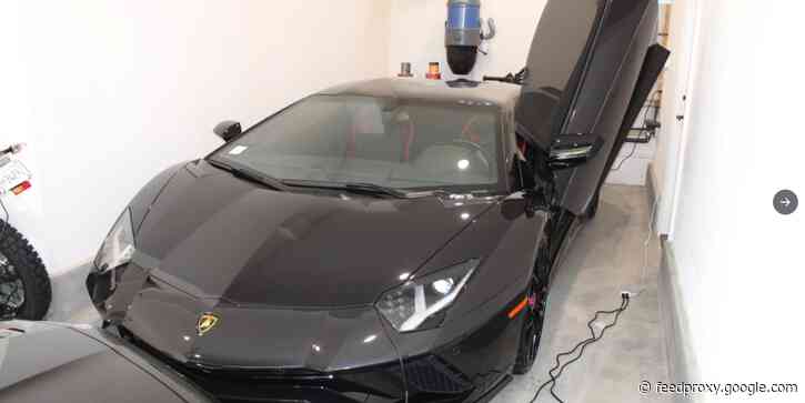 A man was arrested after allegedly spending $5 million in stolen COVID-19 relief on Ferrari, Bentley, and Lamborghini sports cars