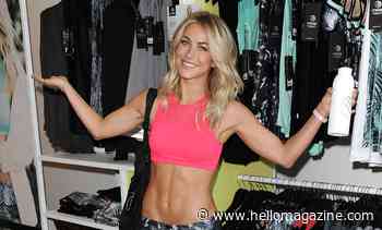Julianne Hough takes the plunge with daring waterfall display