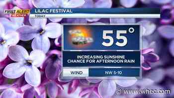 First Alert Weather: Cloudy start, peeks of sunshine this afternoon