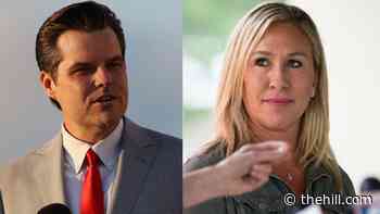 Gaetz, Greene tout push to oust Cheney: 'Maybe we're the leaders'