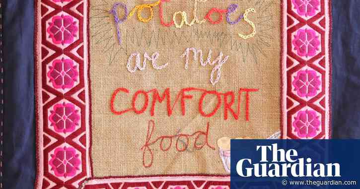 The pandemic captured in patchwork art – in pictures