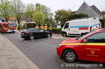 FW Gangelt: Ein Verletzter bei Verkehrsunfall in Breberen