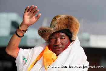 Sherpa guide scales Mount Everest for record 25th time - Barriere Star Journal
