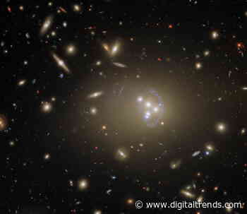 Hubble captures giant galaxy cluster that could help us understand dark matter