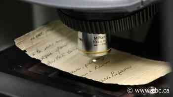 Did this message in a bottle really come from the Titanic? Quebec researchers are trying to find out