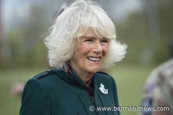 Colonel-in-chief Camilla dons regimental coat dress for Rifles visit - Barrhead News