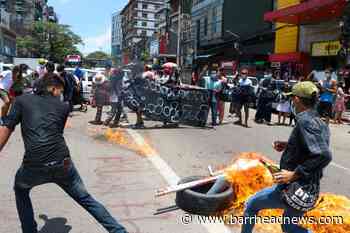 Myanmar insurgents burn down another government outpost - Barrhead News