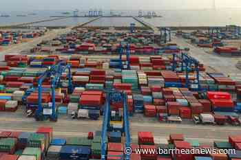 China's exports rose 32.3.6% to 264bn dollars in April - Barrhead News
