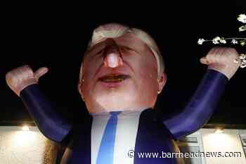 Inflatable Boris Johnson erected by Hartlepool business group - Barrhead News