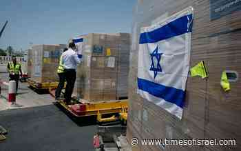 Israel sends 2nd planeload of medical aid to virus-wracked India - The Times of Israel