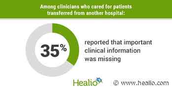 'Suboptimal' communication during interhospital transfer leads to medical errors - Healio