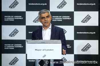 Sadiq Khan is re-elected Mayor of London