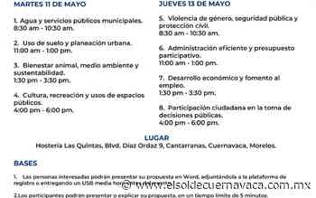 José Luis Urióstegui convoca a realizar foros ciudadanos - El Sol de Cuernavaca