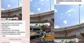 Usuarios usan foto de distribuidor vial de Cuernavaca y piensan que es de CDMX - Diario de Morelos