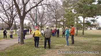 Riversdale residents gather for 'save our park' event in Optimist Park to prevent school construction
