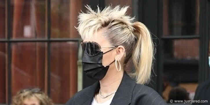 Miley Cyrus Has Her Hair in Mohawk & Ponytail While Stepping Out Ahead of 'SNL' Performance!