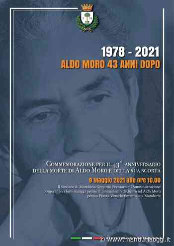 MANDURIA - Domattina la commemorazione per il 43° anniversario dell'assassinio di Aldo Moro - ManduriaOggi