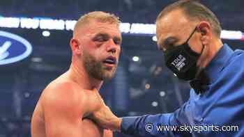 Saunders suffered 'busted eye socket'
