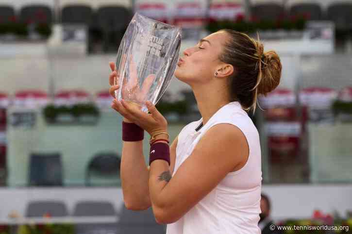 Mutua Madrid Open: Aryna Sabalenka beats Ashleigh Barty; claims career title no. 10