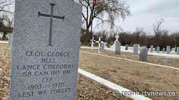 Temporary grave markers for Swift Current veterans replaced with permanent headstones - CTV News