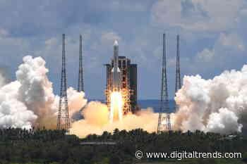 Debris from Chinese Long March rocket falls into the Indian Ocean