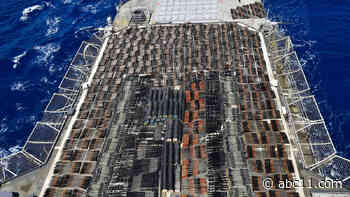 US Navy seizes thousands of assault weapons in Arabian Sea likely bound for Yemen