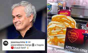 Jose Mourinho's appointment as Roma's new boss has been commemorated with his own ice cream flavour