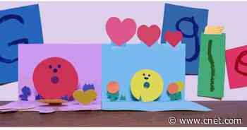 Google celebrates Mother's Day with pop-up card Doodle     - CNET