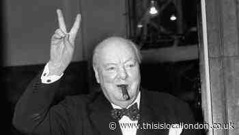 Sir Winston Churchill's cigar butt expected to sell for £1,200