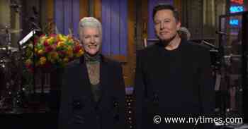 S.N.L. Review: Elon Musk Pokes Fun at Himself and Dogecoin