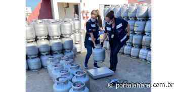 Procon de Imbituba realiza fiscalização, em conjunto com o Imetro/SC, nas principais distribuidoras de gás de cozinha do município - Portal AHora