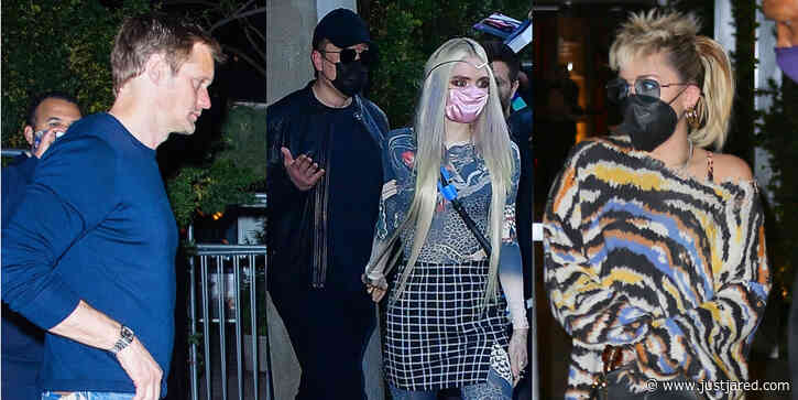Elon Musk & Grimes Join Alexander Skarsgard, Miley Cyrus & More Stars at 'Saturday Night Live' After-Party!